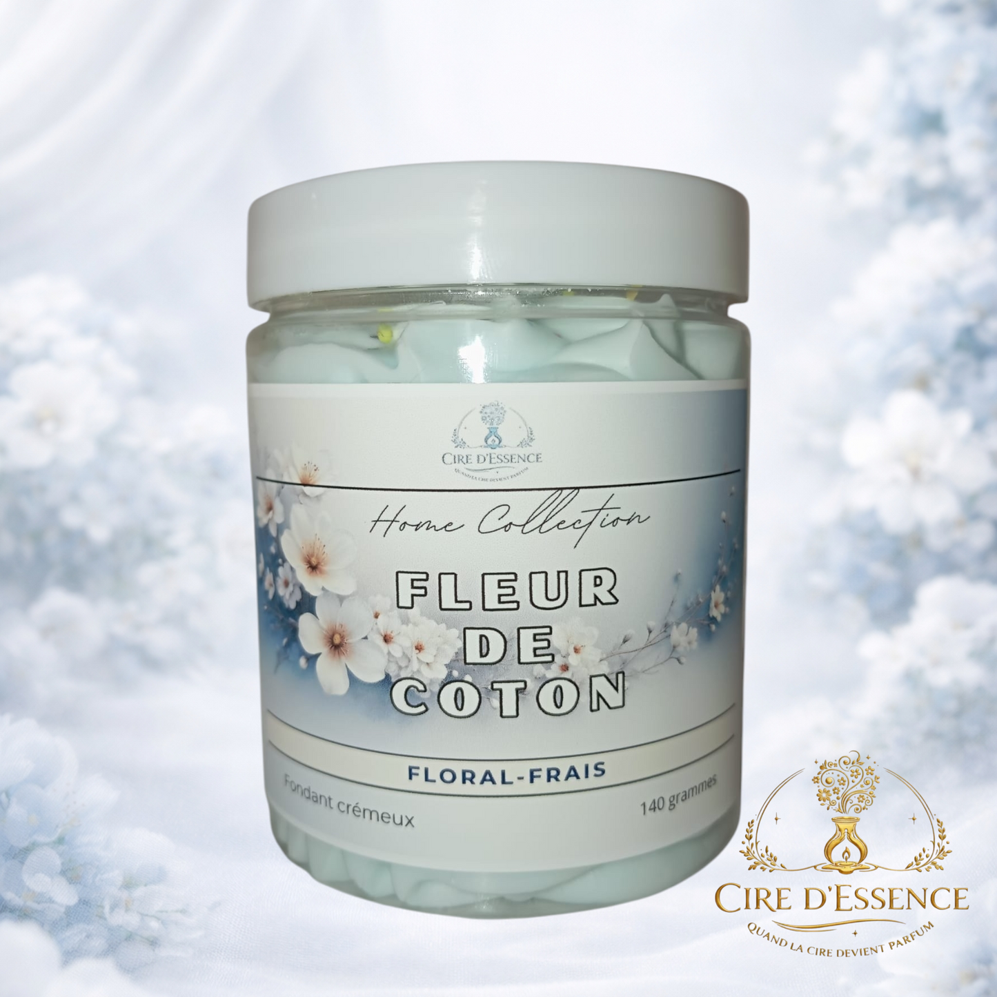 Fondant crémeux parfumé - 140 g - FLEUR DE COTON