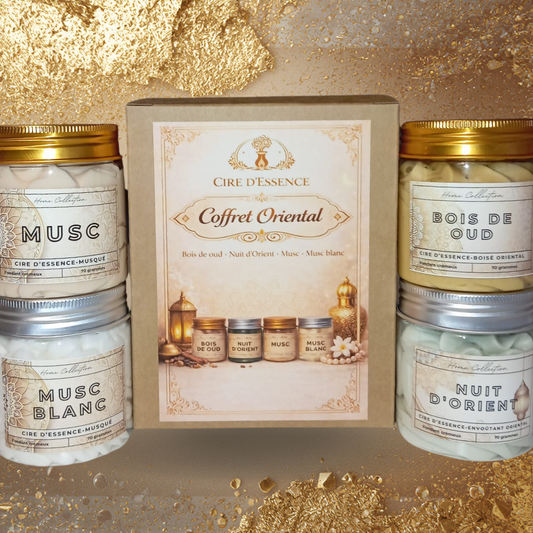 Coffret Fondants crémeux parfumés lot de 4 – Parfums de l’Orient (Édition Limitée)