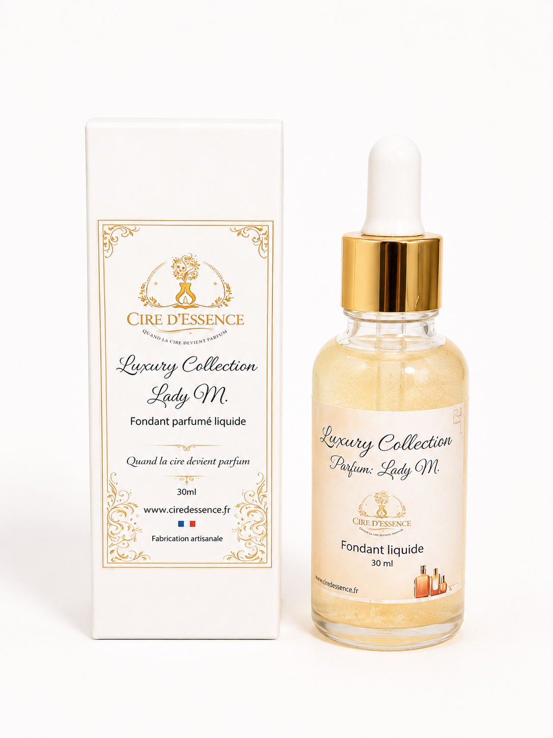 Fondant liquide parfumé: Lady M.