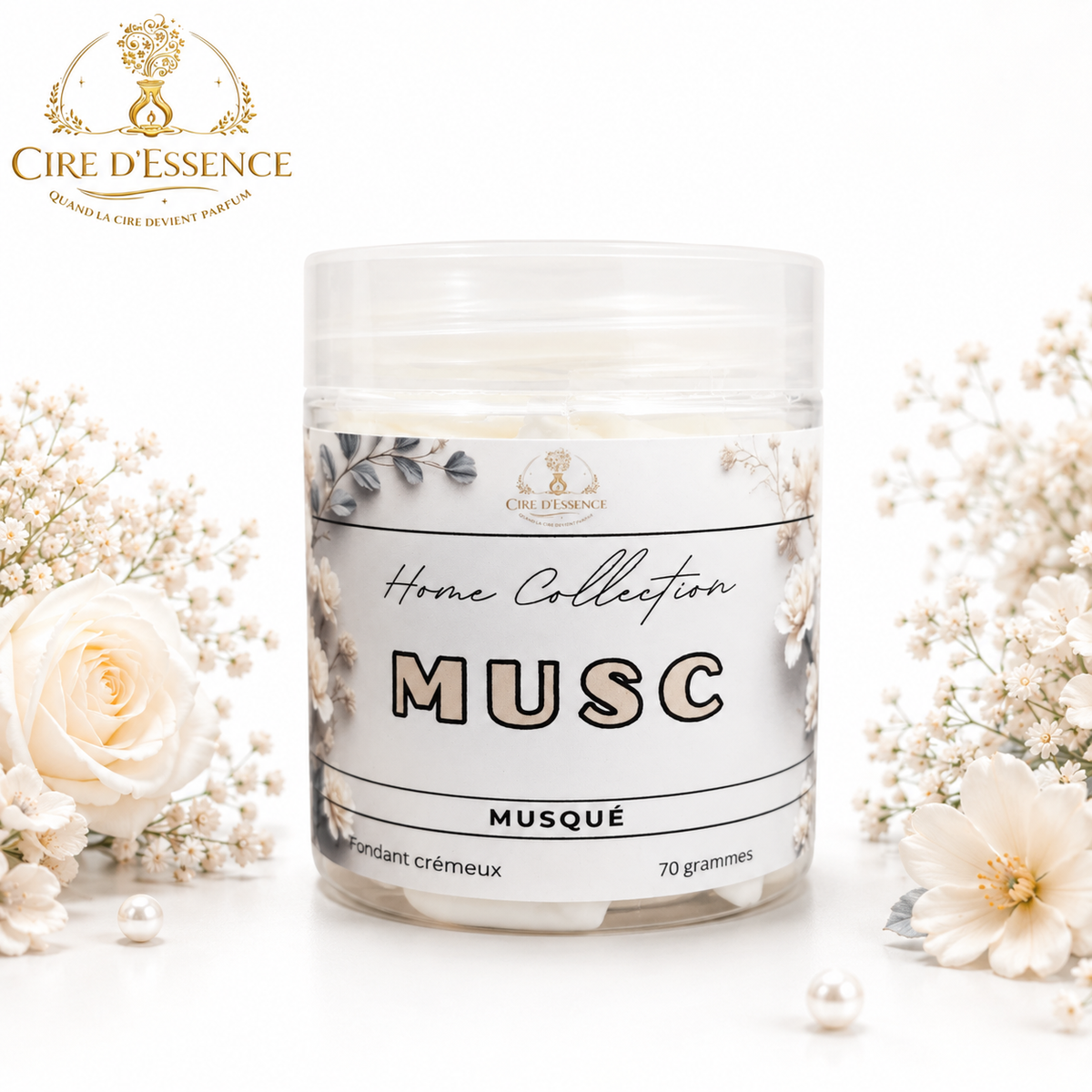 Fondant crémeux parfumé -70 gr - MUSC