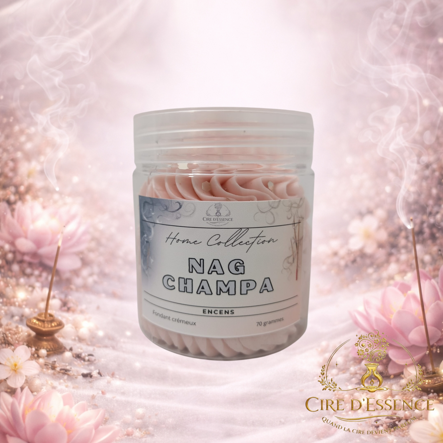 Fondant crémeux parfumé -70 gr - NAG CHAMPA