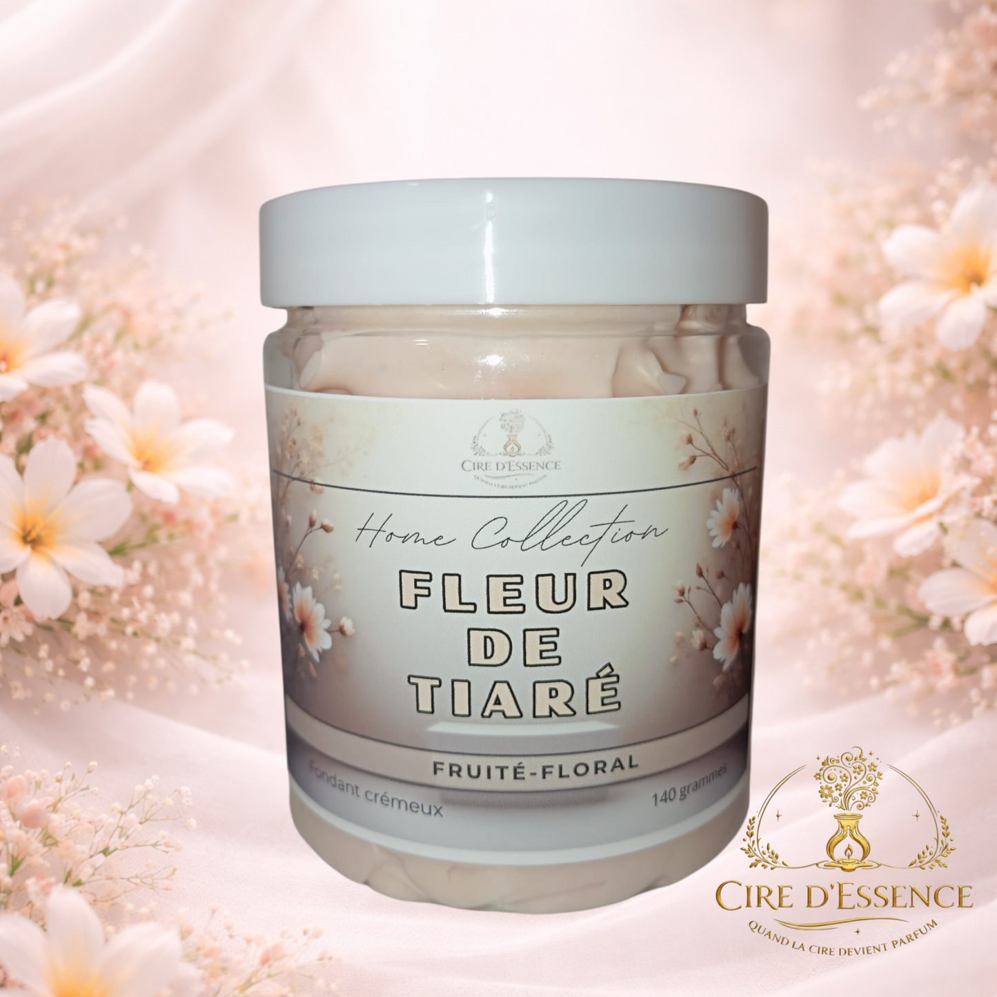 Fondant crémeux parfumé - 140 g - FLEUR DE TIARE
