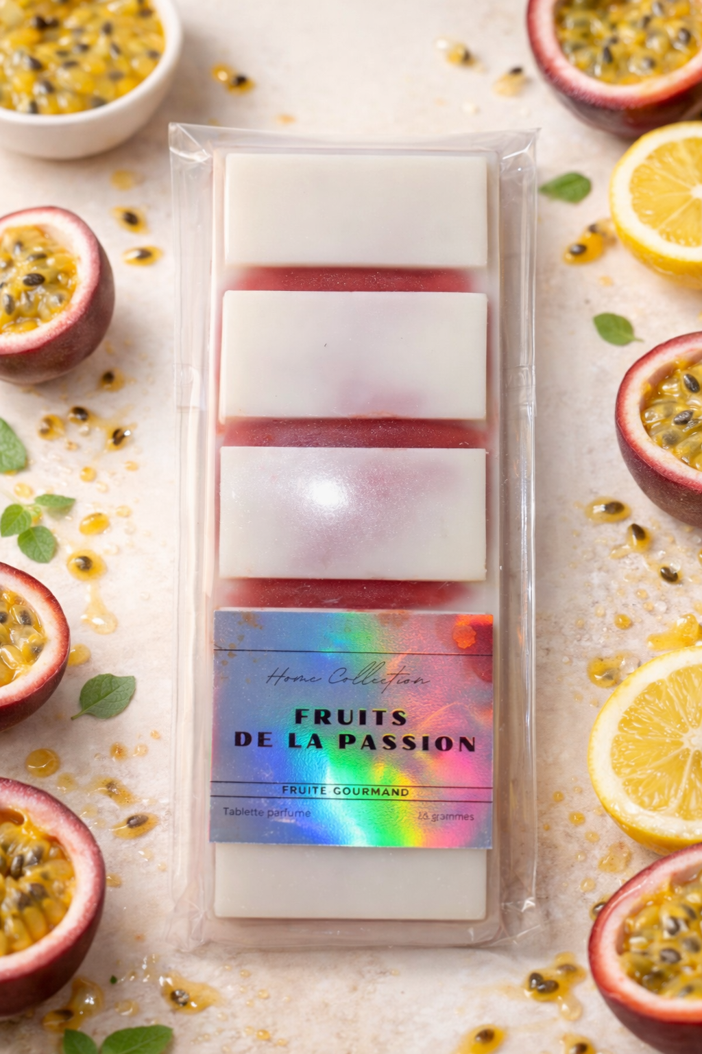 Tablette de fondant parfumé – Cire de Colza (65 GR)
