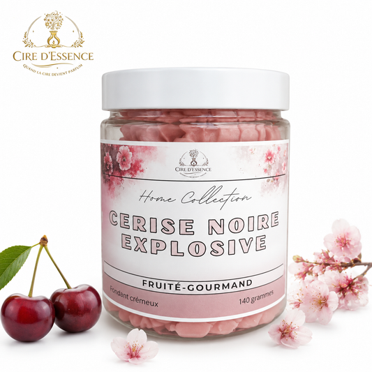 Fondant crémeux parfumé - 140 g - CERISE NOIRE EXPLOSIVE